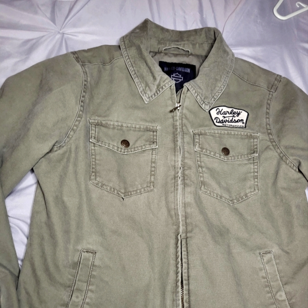 Harley Davison Canvas Jacket